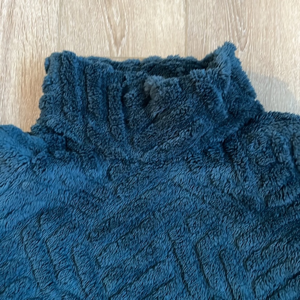 Eddie Bauer - Quest, women’s XL super plush and soft teal sweater, new w/o tags - Picture 3 of 16